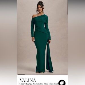 Chic Teal Maxi Dress